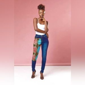 Siatta Jeans African Ama Skinny Jeans N102-4